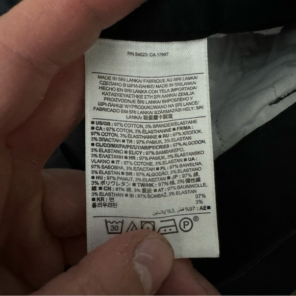 Banana Republic Women’s Black City‎ Chino Shorts Size 2 - Picture 4 of 8